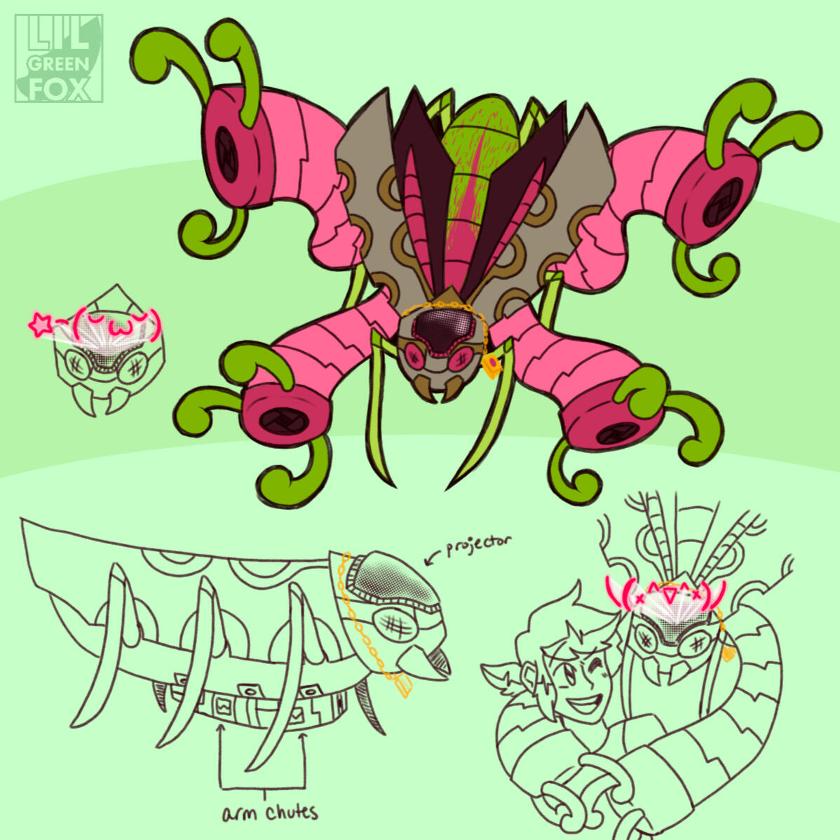 Edmond the Lokrist Character Design commission