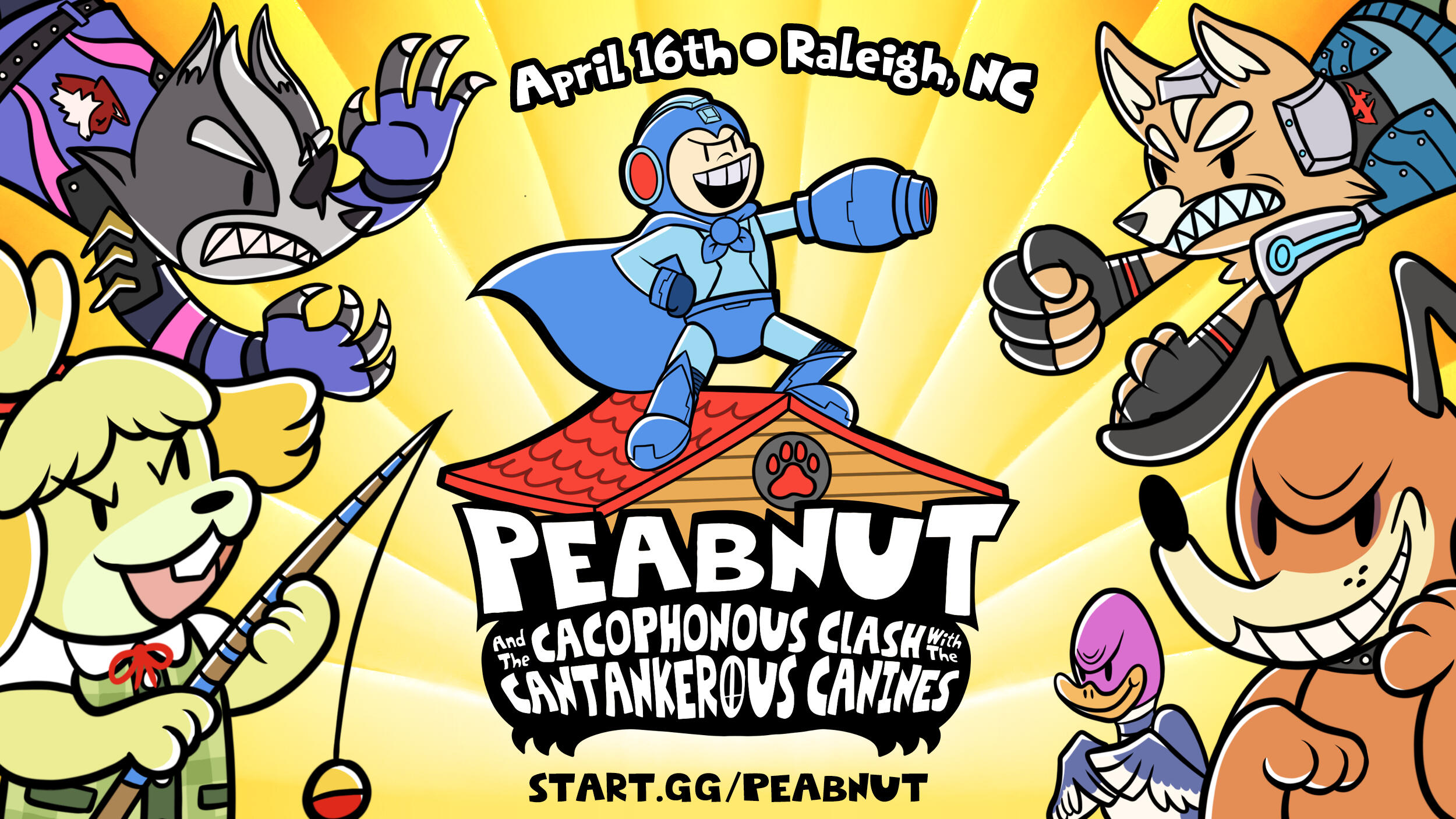 Peabnut CCCC Banner - Illustration & Graphic Design